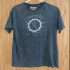 Cute Gray Astronomy T-Shirt